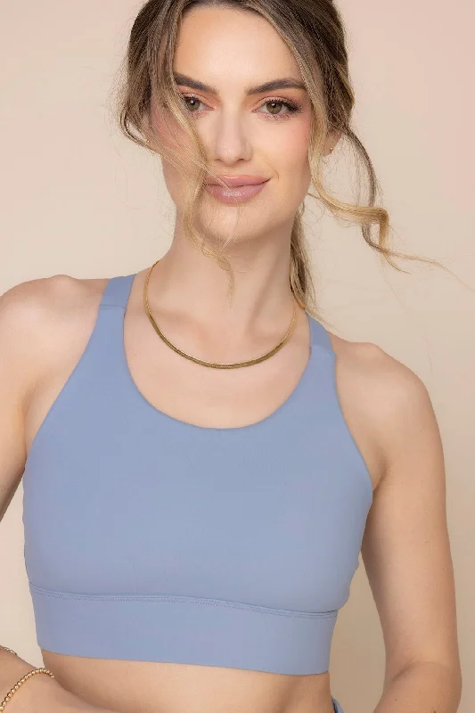 Ambition Bra - Blue Storm Elegant Cotton Bra