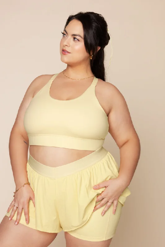 Ambition Bra - Buttercream High-Cut Bra Design