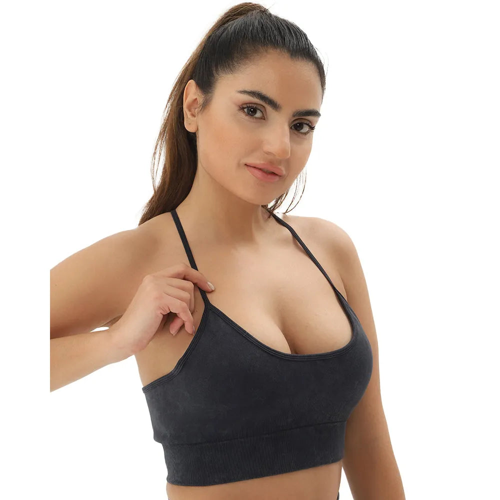 B|Fit AURA Sports Bra - Coal Lacy Underwire Bra