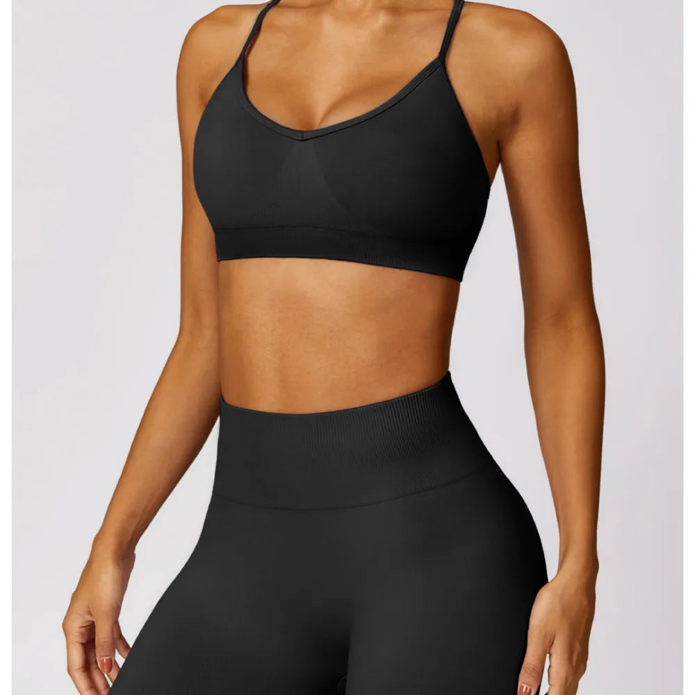 B|FIT TRACK Sport Bra - Black