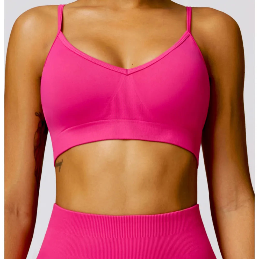 B|FIT TRACK Sport Bra - Hot Pink