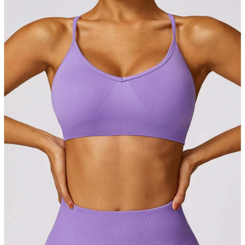 B|FIT TRACK Sport Bra - Lavender