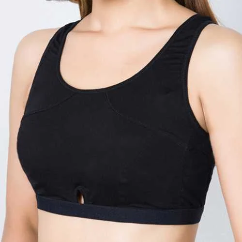 Comfort No-wired Pull On Bra Sports Vest Soft Strapless Bra