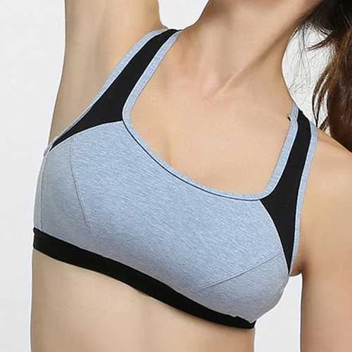 Wireless Sports Push Up Yoga Seamless Fitness Breathable Vest Bra Wireless Push-Up Bra