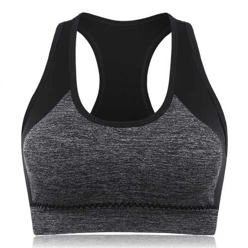 Wireless Shockproof Padded Sports Running Yoga Bra Feminine Lace Bra