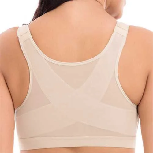 Front Closure Shockproof Sports Bra