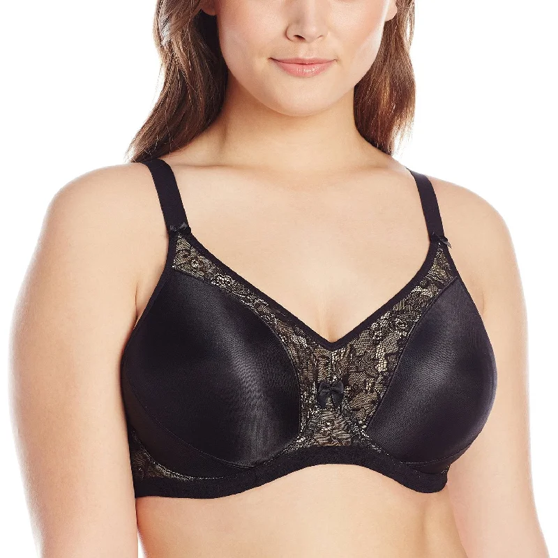 Goddess Yvette Women`s Plus-Size Banded Underwired Bra Adjustable Bra Straps