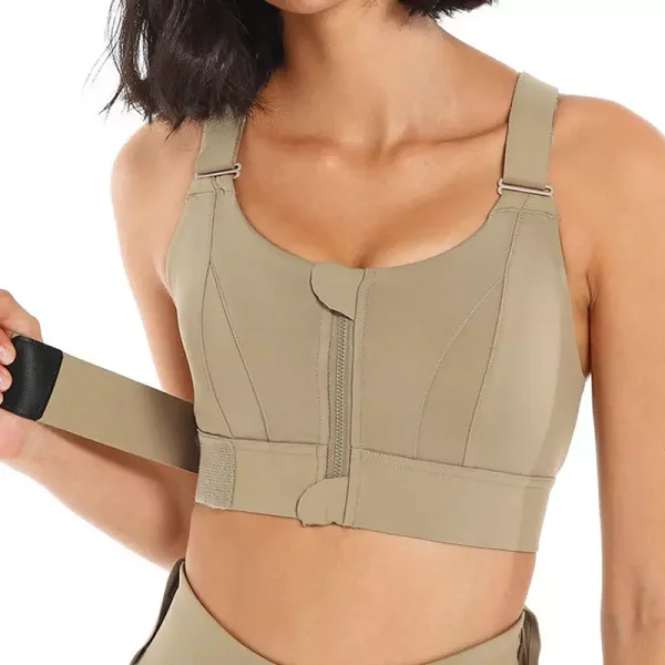 High Support Sports Bra Soft Mesh Bra