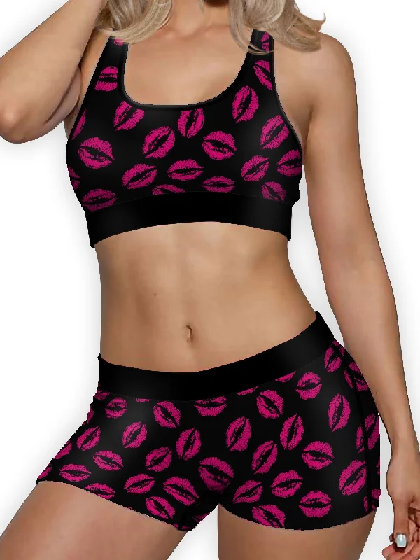 Hot Lips Ellie Sports Bra Comfortable Lace Bra
