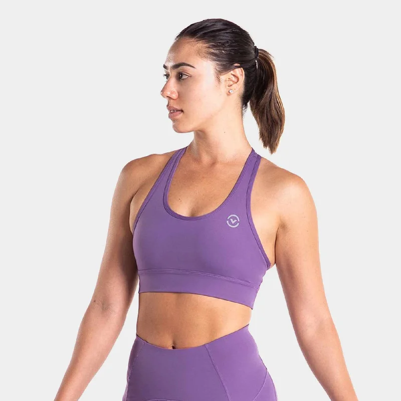 VIRUS - Raven Sports Bra Elegant Satin Bralette