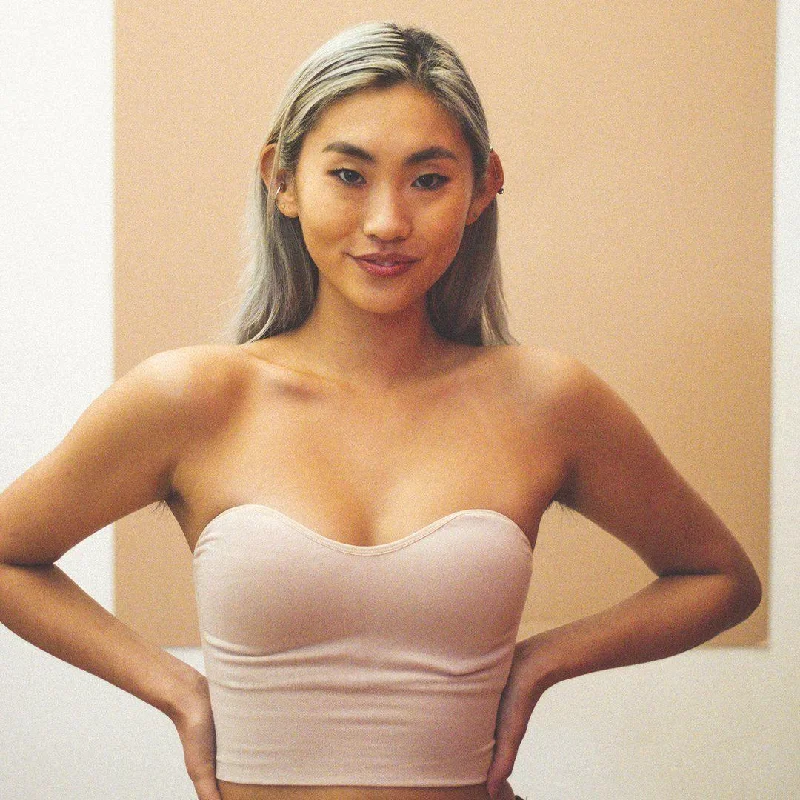 SOFT STRAPLESS BRA TOP Supportive Cotton Bra