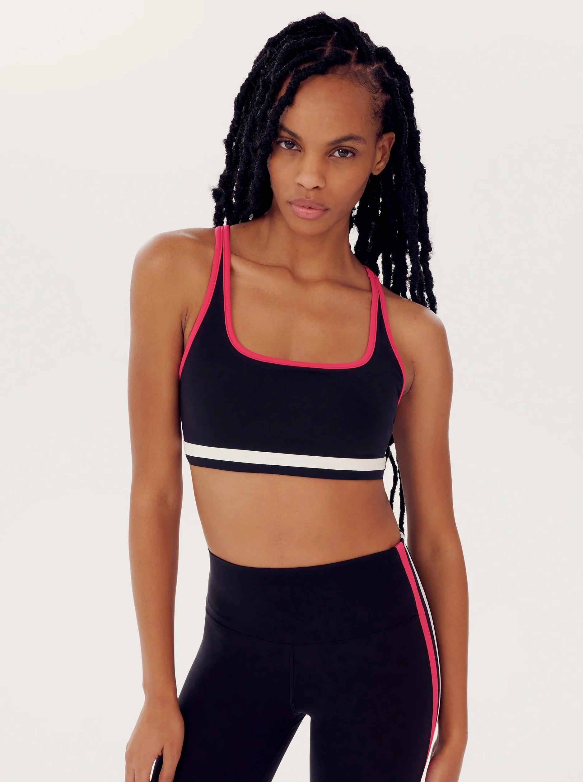 Splits59 Bianca Rigor Bra - Black Stretchy Wireless Bra