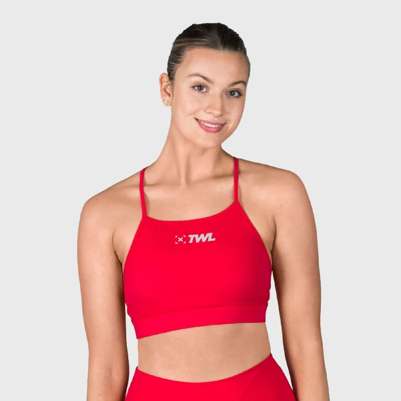 TWL - WOMEN'S FLEET BRA - CRIMSON Smooth Fit Bra