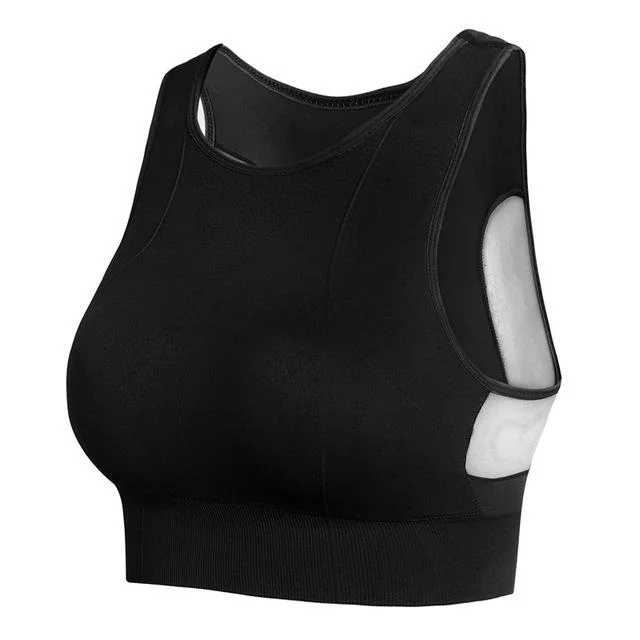 Breathable Shockproof Padded  Sports Bra