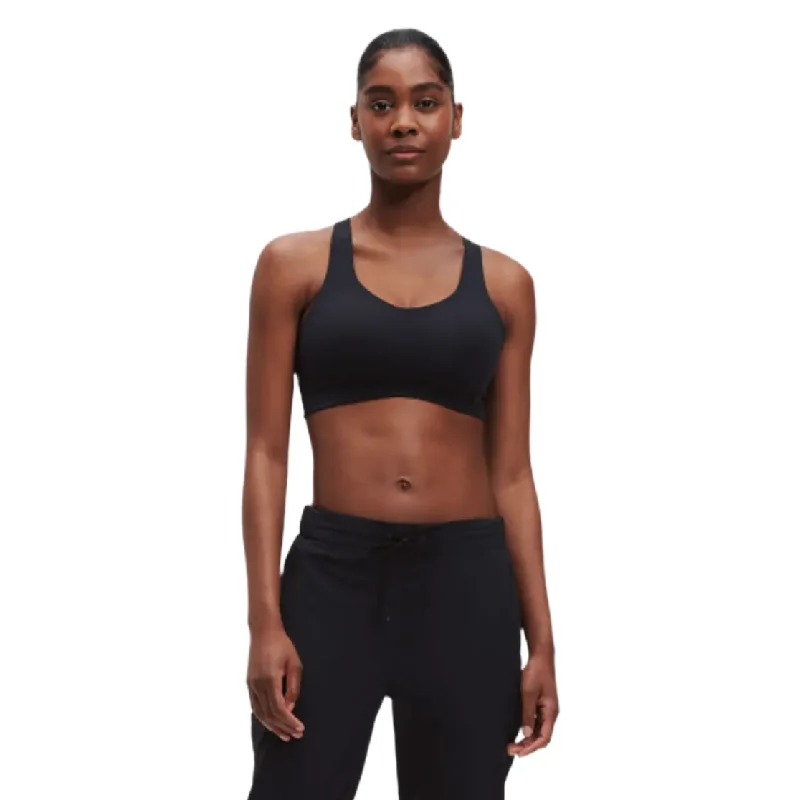 Womens On Running Active Bra - Black