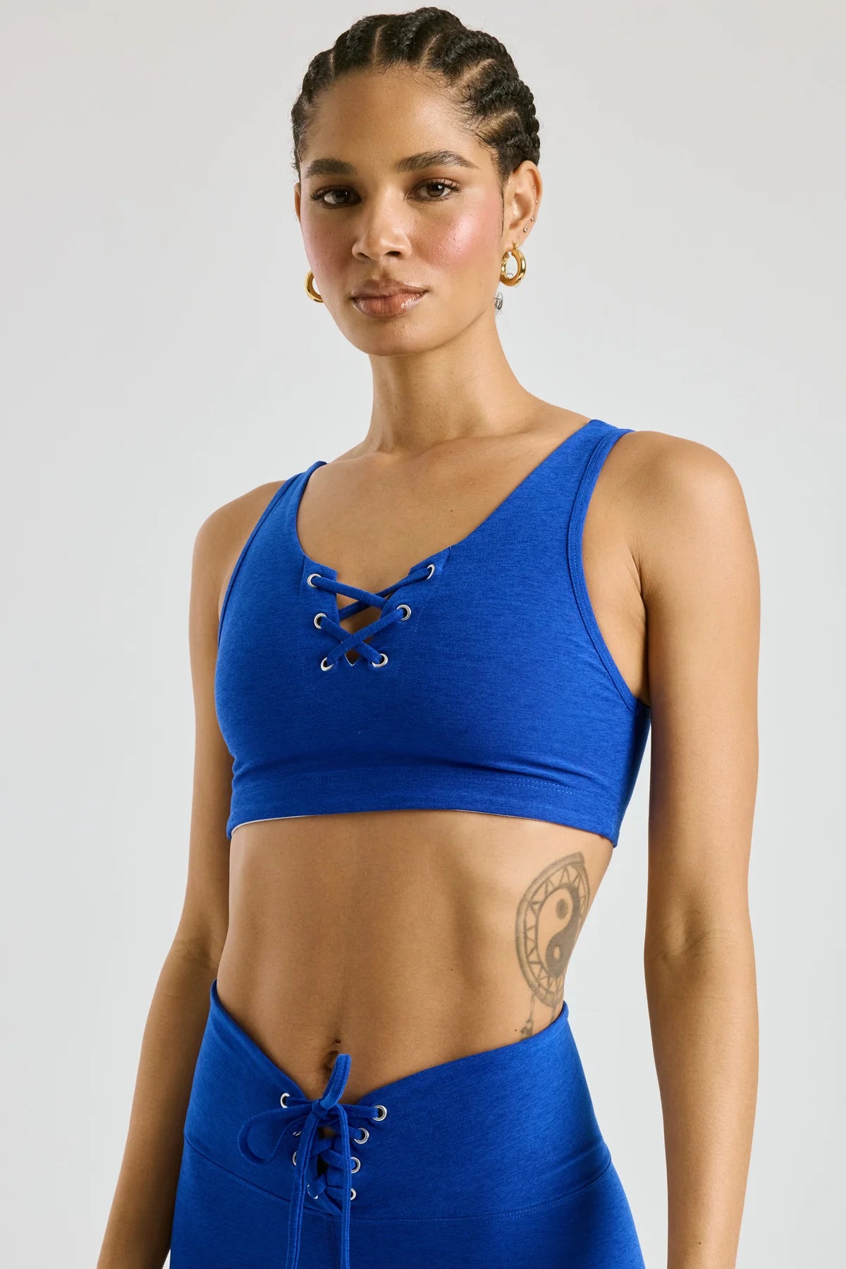 Year Of Ours Stretch Football Bra - Cobalt Comfortable Lace Bralette