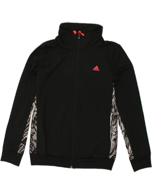 ADIDAS Womens Tracksuit Top Jacket UK 12/14 Medium Black Colourblock Faux Fur Fabric Real Fur Fabric Shearling Fabric ADIDAS Womens Tracksuit Top Jacket UK 12/14 Medium Black Colourblock Faux Fur Fabric Real Fur Fabric Shearling Fabric