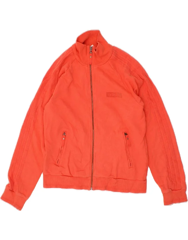 ADIDAS Womens Tracksuit Top Jacket UK 14 Large Red Cotton Hoodie Zip-Up Jacket Button-Up Jacket ADIDAS Womens Tracksuit Top Jacket UK 14 Large Red Cotton Hoodie Zip-Up Jacket Button-Up Jacket