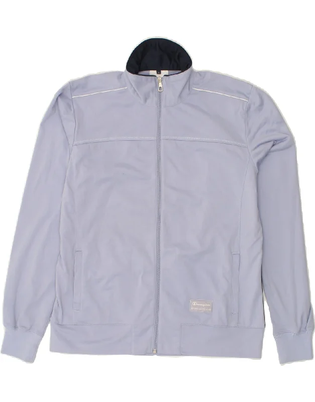 CHAMPION Womens Tracksuit Top Jacket Large Purple Polyester Fleece Jacket Down Jacket Feather Jacket CHAMPION Womens Tracksuit Top Jacket Large Purple Polyester Fleece Jacket Down Jacket Feather Jacket