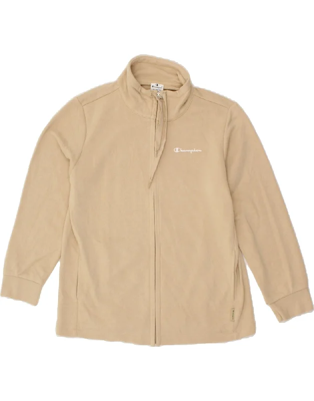 CHAMPION Womens Tracksuit Top Jacket UK 18 XL Beige Cotton Anorak Shell Jacket Lightweight Jacket CHAMPION Womens Tracksuit Top Jacket UK 18 XL Beige Cotton Anorak Shell Jacket Lightweight Jacket