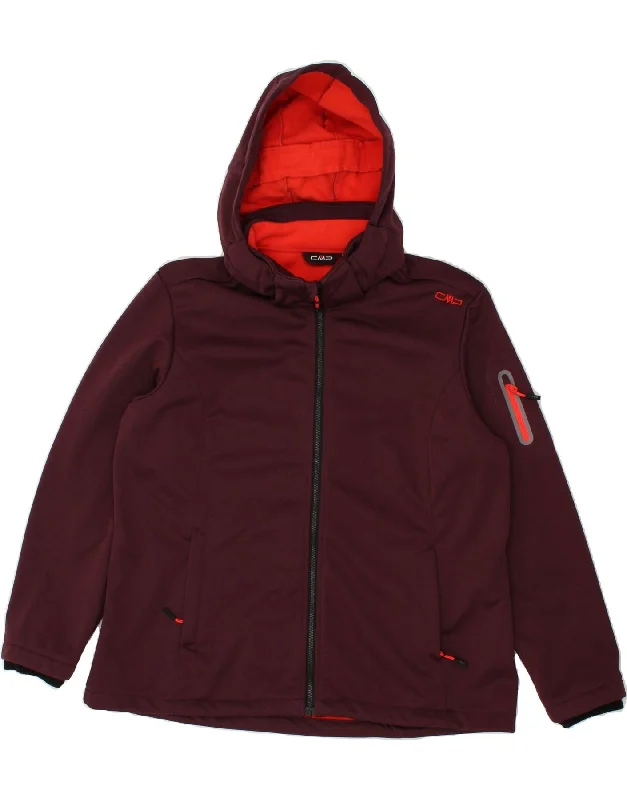 CMP Womens Hooded Tracksuit Top Jacket UK 22 3XL Maroon Polyester Wool Jacket Cashmere Jacket Tweed Jacket CMP Womens Hooded Tracksuit Top Jacket UK 22 3XL Maroon Polyester Wool Jacket Cashmere Jacket Tweed Jacket