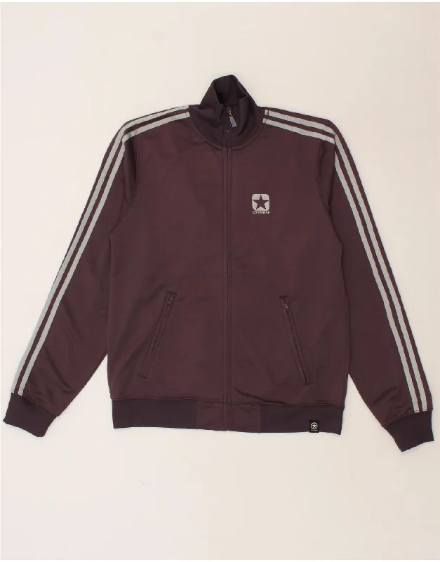 CONVERSE Womens Tracksuit Top Jacket UK 10 Small Purple Polyester Nylon Jacket Polyester Jacket Spandex Jacket CONVERSE Womens Tracksuit Top Jacket UK 10 Small Purple Polyester Nylon Jacket Polyester Jacket Spandex Jacket