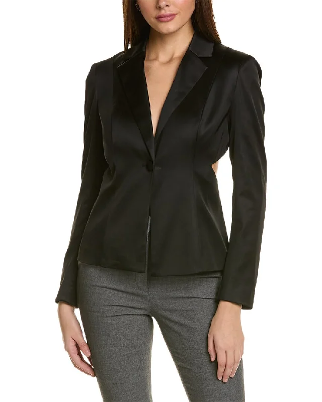 Donna Karan Cutout Tux Jacket