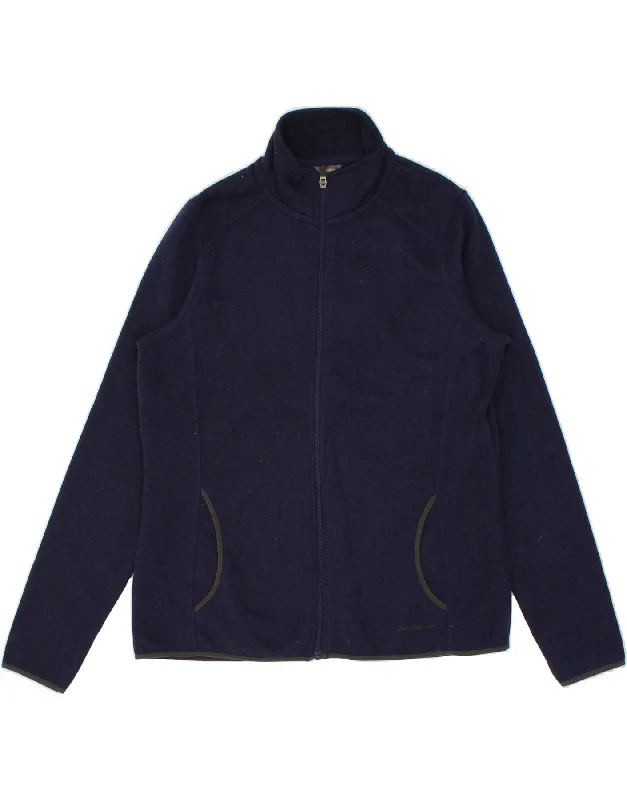 EDDIE BAUER Womens Tracksuit Top Jacket UK 18 XL Navy Blue Polyester Jacket Blazer Coat EDDIE BAUER Womens Tracksuit Top Jacket UK 18 XL Navy Blue Polyester Jacket Blazer Coat