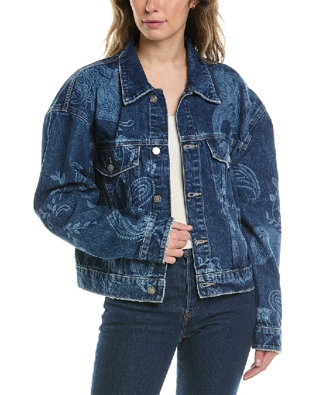 HUDSON Jeans Brea Swing Trucker Jacket