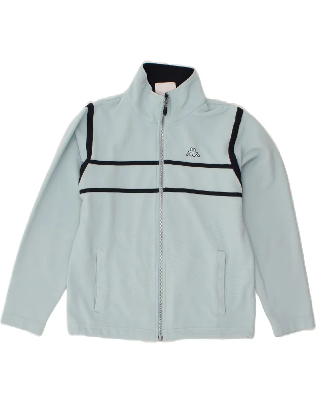 KAPPA Womens Graphic Tracksuit Top Jacket UK 14 Medium Blue Striped Fitted Jacket Loose Jacket Oversized Jacket KAPPA Womens Graphic Tracksuit Top Jacket UK 14 Medium Blue Striped Fitted Jacket Loose Jacket Oversized Jacket
