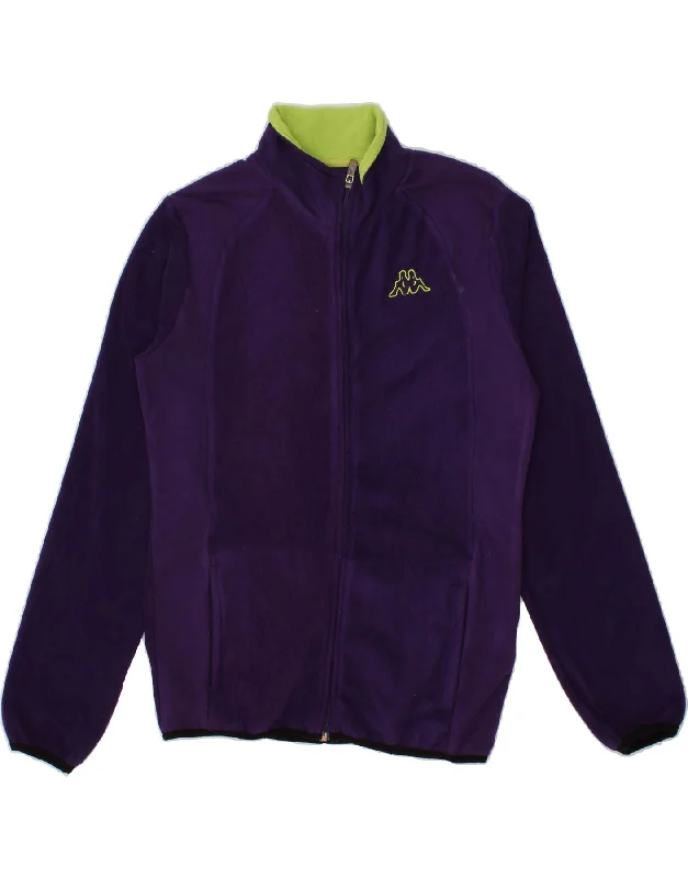 KAPPA Womens Tracksuit Top Jacket UK 14 Large Purple Polyester Denim Jacket Leather Jacket Suede Jacket KAPPA Womens Tracksuit Top Jacket UK 14 Large Purple Polyester Denim Jacket Leather Jacket Suede Jacket