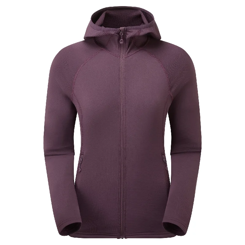 Montane Women's Protium Lite Hooded Fleece Jacket Welt Pockets Slit Pockets Flap Pockets Montane Women's Protium Lite Hooded Fleece Jacket Welt Pockets Slit Pockets Flap Pockets