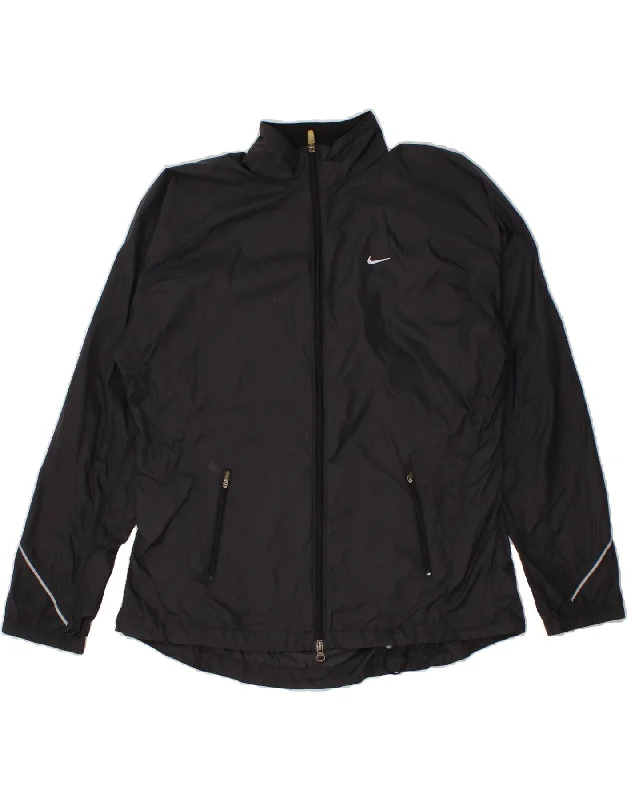 NIKE Womens Tracksuit Top Jacket UK 20/22 XL Black Nylon Belted Jacket Elasticated Jacket Padded Jacket NIKE Womens Tracksuit Top Jacket UK 20/22 XL Black Nylon Belted Jacket Elasticated Jacket Padded Jacket