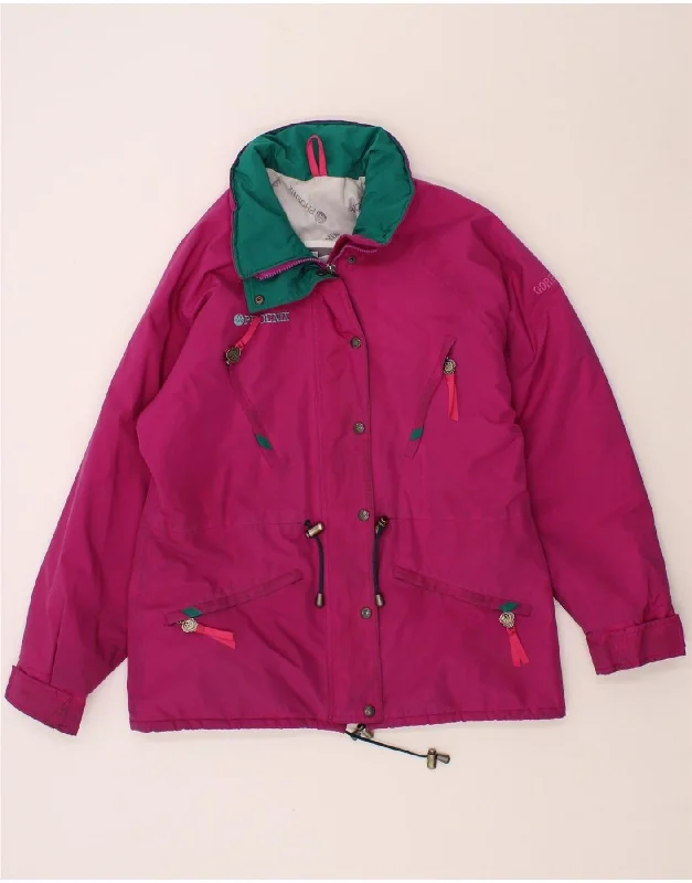 PHOENIX Womens Loose Fit Ski Jacket UK 10 Small Pink Polyurethane Hoodie Zip-Up Jacket Button-Up Jacket PHOENIX Womens Loose Fit Ski Jacket UK 10 Small Pink Polyurethane Hoodie Zip-Up Jacket Button-Up Jacket