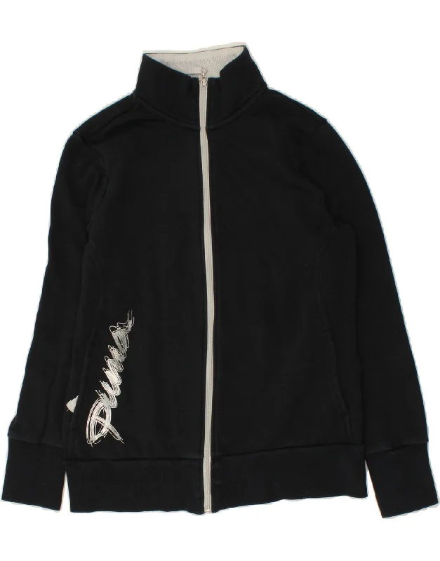 PUMA Womens Graphic Tracksuit Top Jacket UK 16 Large Navy Blue Cotton Corduroy Jacket Velvet Jacket Brocade Jacket PUMA Womens Graphic Tracksuit Top Jacket UK 16 Large Navy Blue Cotton Corduroy Jacket Velvet Jacket Brocade Jacket
