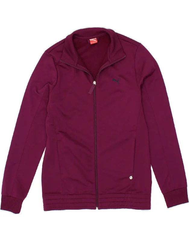 PUMA Womens Tracksuit Top Jacket UK 12 Medium Pink Polyester Rayon Jacket Velvet Jacket Corduroy Jacket PUMA Womens Tracksuit Top Jacket UK 12 Medium Pink Polyester Rayon Jacket Velvet Jacket Corduroy Jacket