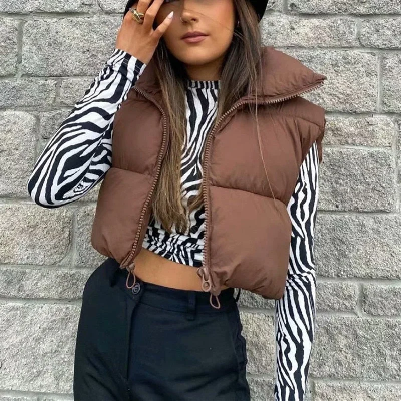 Quilted Vest Winter Coat Jacket Fitted Jacket Loose Jacket Oversized Jacket