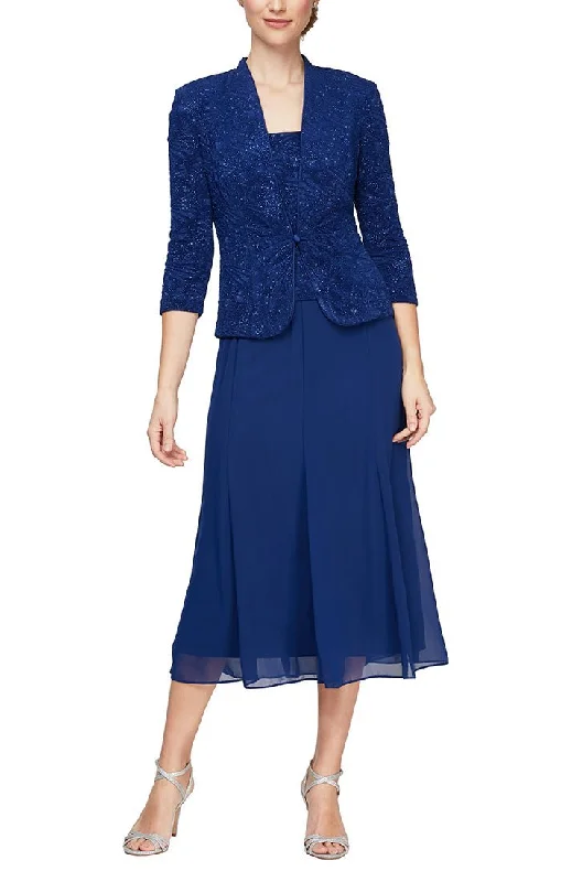 Glitter Jacquard Knit Jacket Dress with Tea-Length Mesh Skirt Denim Jacket Leather Jacket Suede Jacket Glitter Jacquard Knit Jacket Dress with Tea-Length Mesh Skirt Denim Jacket Leather Jacket Suede Jacket