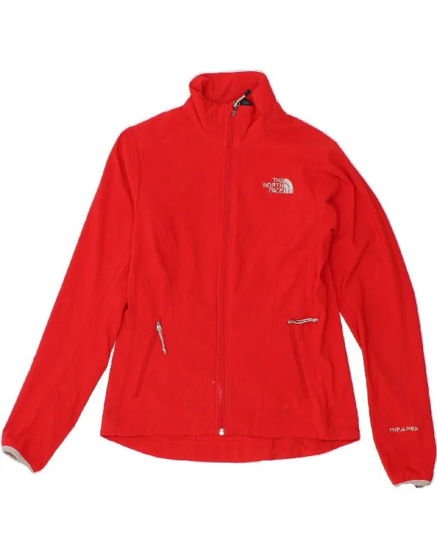 THE NORTH FACE Womens Tracksuit Top Jacket UK 10 Small Red Polyester Collared Jacket Crew Neck Jacket Turtle Neck Jacket THE NORTH FACE Womens Tracksuit Top Jacket UK 10 Small Red Polyester Collared Jacket Crew Neck Jacket Turtle Neck Jacket