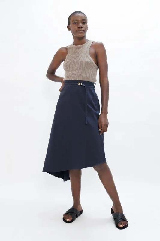 Mallorca PMI Asymmetric Skirt Summer Night low waist skirt