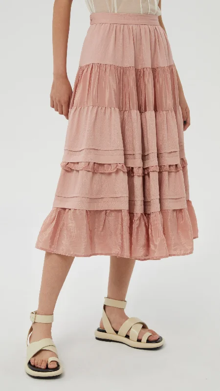 Ruffled Skirt pencil skirt chic