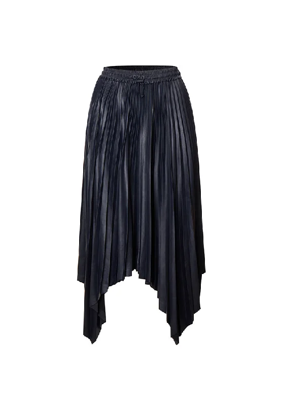 Poised Asymmetric Pleated Skirt 3.0 chiffon skirt airy