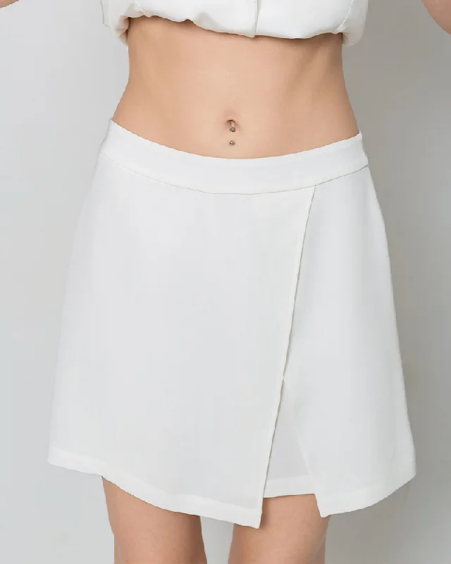 40 Momme Mini Wrap Silk Skirts cashmere skirt plush