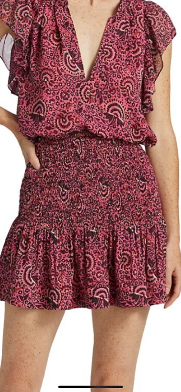 ALC- Kade Skirt Pink tiered skirt playful