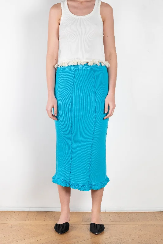 Tassel Skirt 497 silk skirt smooth