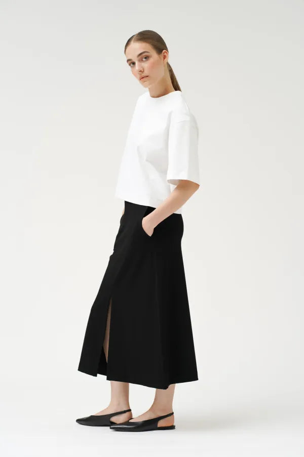 Amine Skirt Black