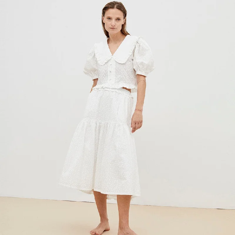 Antonella Woman Skirt - Off White