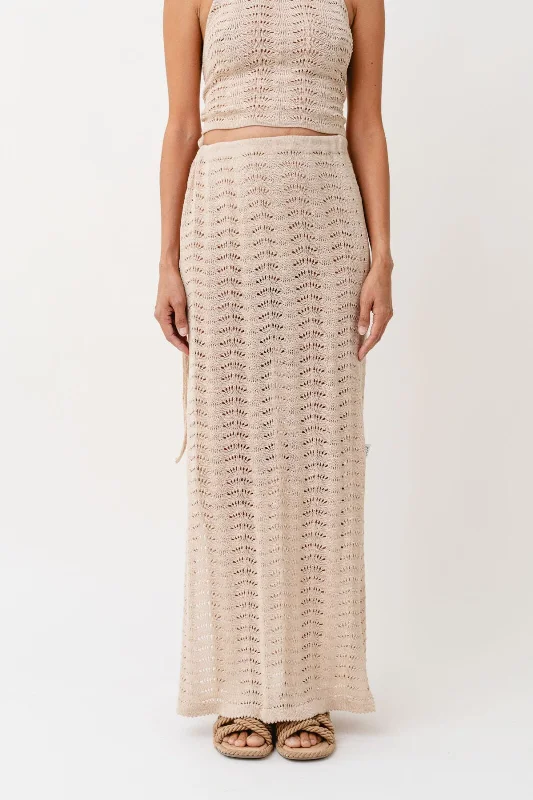 Acacia Knitted Maxi Skirt