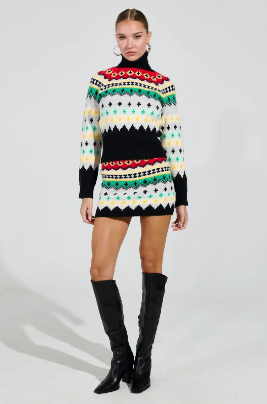 AT THE SLOPES FITTED MINI SKIRT lace skirt elegant