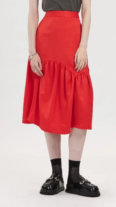Bubble Skirt chiffon skirt lightweight